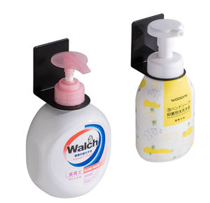 <span class=keywords><strong>Porte</strong></span>-distributeur de bouteille de <span class=keywords><strong>savon</strong></span> de cuisine étagères de shampooing murales support cintre support de douche de salle de bain - Product Image 3