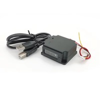 Lecteur de codes-barres à exposition globale haute vitesse GM75 USB UART DC5V pour bus, supermarchés, hôpitaux