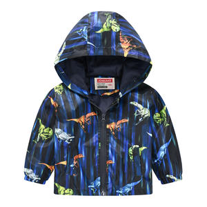 Manteau de sport à capuche unisexe pour enfants, jogging à fermeture éclair, motif imprimé dessin animé pour bébés garçons - Product Image 2