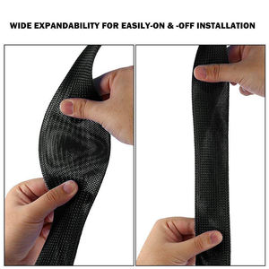 การจัดการสายเคเบิล30มม. ปลอกหุ้ม <span class=keywords><strong>PET</strong></span> ที่ขยายได้สำหรับสายรัด Loom PC Wire - Product Image 5