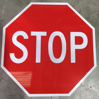 Panneau Stop Octogonal Réfléchissant Personnalisé en Aluminium pour Signalisation Routière – Fabricant OEM