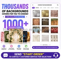 Support d'affichage mural pop-up portable et pliable de 20 pieds avec clips LED rétroéclairés en forme d'araignée courbée et cadre magnétique en tissu