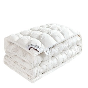 Couette en <span class=keywords><strong>duvet</strong></span> ChamXue, <span class=keywords><strong>duvet</strong></span> <span class=keywords><strong>de</strong></span> canard blanc, insert <span class=keywords><strong>de</strong></span> couette, couette en <span class=keywords><strong>duvet</strong></span>, épaissie, tissage en coton pur, fleurs tirées, douce et épaisse - Product Image 1