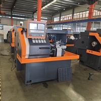 Tour CNC horizontal miniature CK6130 à lit plat pour le traitement des métaux, à vendre