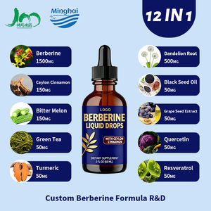 OEM y ODM, Gotas Líquidas de Berberina para el Control del Azúcar en la Sangre y la Salud Metabólica - Alta Absorción - Product Image 5