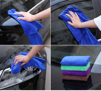 Usine OEM Vente en gros Microfibre LOGO personnalisé Main Visage Gym Sport Petite serviette carrée Multi-size Fenêtre Lavage de sol Serviettes de séchage