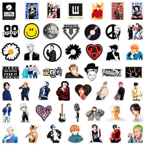 Venta al por Mayor de 50 Hojas de Pegatinas Impermeables <span class=keywords><strong>BIGBANG</strong></span> G-Dragon 20.º Aniversario para Carcasas de Teléfono, Portátiles, Equipaje, Accesorios DIY, Regalo - Product Image 5