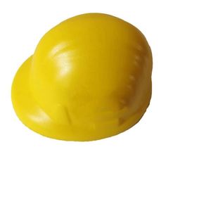 Custom Logo Printed Safety Hard Hat Antistress Helmet Stress Ball PU Customized Unisex Promotional Toy Soft Passed Squeezable - Product Image 4