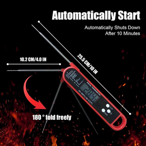 <span class=keywords><strong>Thermomètre</strong></span> à viande numérique pliable personnalisé avec logo OEM/ODM, best-seller, en matériau ABS, outil de cuisine <span class=keywords><strong>professionnel</strong></span> - Product Image 5