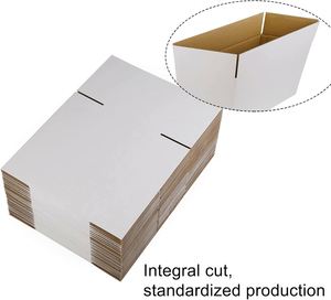 Custom Sizes Sturdy <b>White</b> Small Shipping <b>Boxes</b> Corrugated Paper Mailer Box Cardboard Mailing <b>Boxes</b> Distribution Packaging Box - Product Image 4