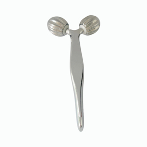 Rodillo de belleza para el cuidado de la piel con forma de Y de aleación de Zinc de estilo más nuevo, rodillo de masaje de cabeza única 3D de Metal - Product Image 1