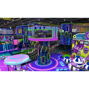 Bettaplay Équipement de <span class=keywords><strong>parc</strong></span> de trampoline intérieur personnalisé Aire de jeux commerciale pour enfants adultes Centre de divertissement familial 3000 m² - Product Image 1