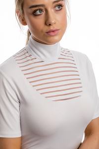 Rider show-Camiseta Ecuestre para mujer, camisa de competición OEM personalizada, para montar a caballo am565 - Product Image 2