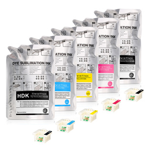 Sac d'encre de recharge de sublimation de 1000ml avec puce pour imprimante <span class=keywords><strong>Epson</strong></span> SureColor F6000 F7000 F6070 F7070 F6200 F7200 F6270 F7270 - Product Image 2