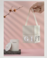Coffret cadeau de bougie d'aromathérapie confortable Enchanteur parfumé Noël et Halloween Décoration de la maison