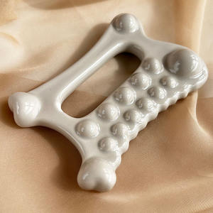 Peine Gua Sha de Cerámica Personalizable, Herramienta Multiusos de Forma Única para Raspado Corporal, Relajación Muscular Facial y Corporal - Product Image 2