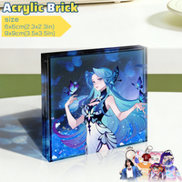 Blocs acryliques personnalisés en gros pour anime, imprimés UV haute définition, pour cadeaux d'entreprise et vente en gros