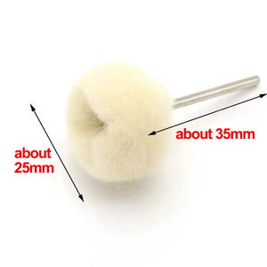 Mini meulage tête de ponçage disque abrasif <span class=keywords><strong>feutre</strong></span> 3mm tige roues de polissage métal polonais <span class=keywords><strong>brosse</strong></span> <span class=keywords><strong>perceuse</strong></span> outil rotatif accessoires - Product Image 2
