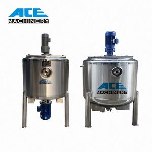 Fermenteur de mélange de réservoir en acier inoxydable Ace Équipement de cuisson Cuve à fromage sec Cheddar laitier dans une usine de traitement du lait - Product Image 4