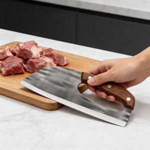 <span class=keywords><strong>Couteau</strong></span> <span class=keywords><strong>de</strong></span> Chef en Acier Inoxydable Forgé en Gros, Lame Super Affûtée avec <span class=keywords><strong>Manche</strong></span> en <span class=keywords><strong>Bois</strong></span> Massif, Nouveau <span class=keywords><strong>Couteau</strong></span> <span class=keywords><strong>de</strong></span> Cuisine <span class=keywords><strong>pour</strong></span> Usage Professionnel et Domestique - Product Image 4