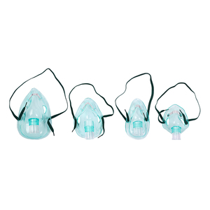 Masque <span class=keywords><strong>respiratoire</strong></span> jetable vert pour nébulisation d'oxygène pédiatrique, masque aérosol - Product Image 5