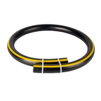 Tuyau d'air en caoutchouc EPDM avec bande jaune 3/4 "1" | Tube d'air flexible à pression 20BAR