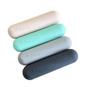 Fitness <b>Dumbbell</b> Hand Held Weights Cast Iron Silicone Portable Home Use Waterproof Eco-Friendly Pilates Unisex - Product Image 4