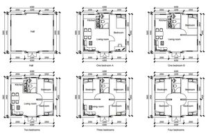 Casa Contenedor Moderna Plegable y Expandible, Finamente Decorada, Resistente a Huracanes, Ideal <span class=keywords><strong>para</strong></span> Vacaciones en la Playa - Product Image 6