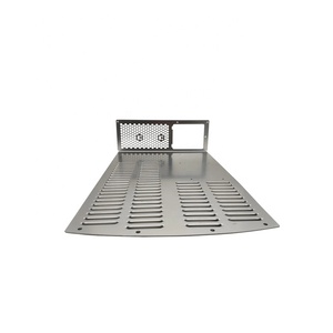 Boîtier de châssis en tôle thermolaquée, découpe laser, pliage, fabrication pour instrument de contrôle industriel - Product Image 4