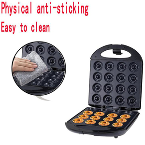 Máy làm bánh rán điện XEOLEO <span class=keywords><strong>Mini</strong></span> 16 lỗ 220V, tình trạng mới, dùng trong gia đình, máy chiên bánh rán điện dùng cho nấu ăn ngoài trời - Product Image 4