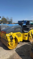 Fabriqué en Allemagne BOMAG Bw120ad Rouleau vibrant d'occasion Bomag 3 tonnes d'origine Mini compacteur à double roue en acier Rouleau compresseur d'occasion