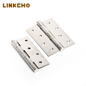 Bisagras de Acero Inoxidable LINKCHO de 4 Pulgadas para Puertas de <span class=keywords><strong>Madera</strong></span> de Baño y Dormitorio, <span class=keywords><strong>Bisagra</strong></span> Plegable Silenciosa de 4 mm de Grosor con Fácil Instalación - Product Image 1