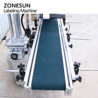 Machine d'étiquetage automatique ZONESUN ZS-TB150P2 pour sachets debout, doypack, sac en mylar, autocollant adhésif, surface plane