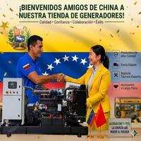 Générateur industriel diesel 109 kW, conception CKD ouverte, conçu pour une continuité opérationnelle sans coupure dans les installations de fabrication au Venezuela