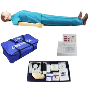 Maniquí CPR de cuerpo completo con monitor de tecnología digital Simulador de entrenamiento CPR de primeros auxilios