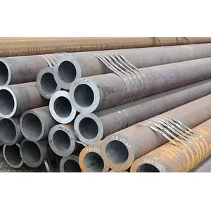 Il produttore cinese esporta tubi e tubi in acciaio al carbonio senza saldatura neri rotondi 40 #