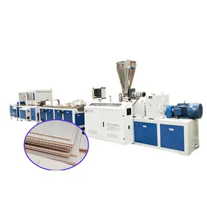 Plastic Ceiling Panel Production Line PVC Panel Profile Extrusion Equipment