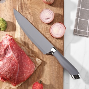 Hot-selling Kitchen <b>Knives</b> Stainless Steel Chef <b>Knife</b> Meat Cleaver <b>Set</b> Kitchen Accessories Kitchen <b>Knife</b> with Plastic Handle - Product Image 2