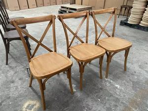 Silla de Resina con Respaldo Cruzado para Banquetes, Eventos y Bodas, Alquiler para Fiestas, <span class=keywords><strong>2022</strong></span> - Product Image 3