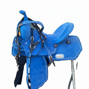 Selle de cheval de course Western en cuir fabriquée à la main sur mesure Excellence Performance Inde HORZE N PET INTERNATIONAL Marque OEM - Product Image 1