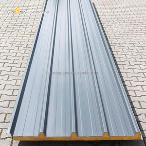 Panneau sandwich isolant moderne <span class=keywords><strong>de</strong></span> qualité supérieure, écologique, 50 mm 75 mm, pour murs et toitures, résistant au feu et à épaisseur personnalisée - Product Image 6