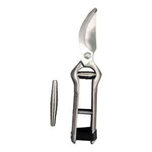 Sécateur floral industriel forgé en acier au carbone personnalisé avec poignée en PVC conforme ROHS, conception bypass pour la coupe intérieure des branches - Product Image 1