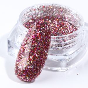 Ttlife — poudre pailletée en aluminium <span class=keywords><strong>Rose</strong></span> or, 8 pièces, Art des ongles, scintillante, pour Gel UV, pour <span class=keywords><strong>vernis</strong></span>, manucure et décoration - Product Image 3