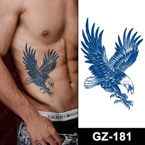 Letzten 2 Wochen Männer Cool Designs Wasserdicht Sweatproof Saft Semi Permanent Tatoo Aufkleber - Product Image 4