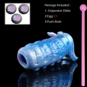 YOCY Ovipositor Sex Toy Monster Tentacle Massager Silicone Hollow Penis Sheath Anal Vaginal Lay Eggs Adult Games Masturbator - Product Image 3