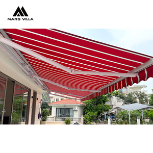 Toldo Retráctil de Aluminio para Exteriores, Moderno, Resistente al Viento y al Agua, con Protección Solar Eléctrica - Product Image 4