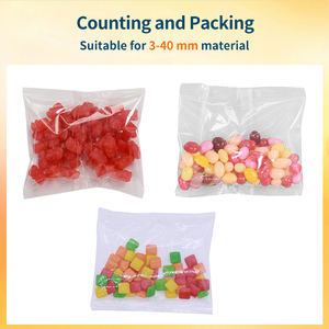 Machine d'emballage automatique pour bonbons, gommes, boutons, pilules, capsules, comprimés et sachets, avec fonction de comptage - Product Image 2