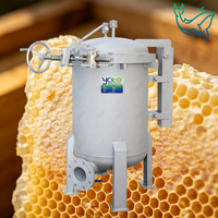 Filtre multi-sacs à ouverture rapide en acier inoxydable 304/316L de qualité alimentaire pour l'élimination des impuretés et la filtration du miel et du sirop