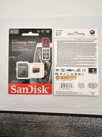 Tarjeta de Memoria SanDisk Extreme Pro Original Nueva de Alta Velocidad, 16GB, 64GB, 128GB, 256GB con Adaptador