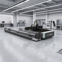 Nouvelle Conception PFT-6015Y Machine de Découpe Laser à Fibre PFT Technologie de Perforation Éclair CNC pour une Fabrication Rapide et Diversifiée de Métaux